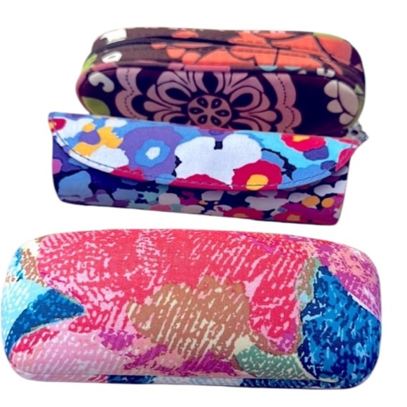 VERA BRADLEY ⭐️ reading glasses case set - Picture 1 of 7